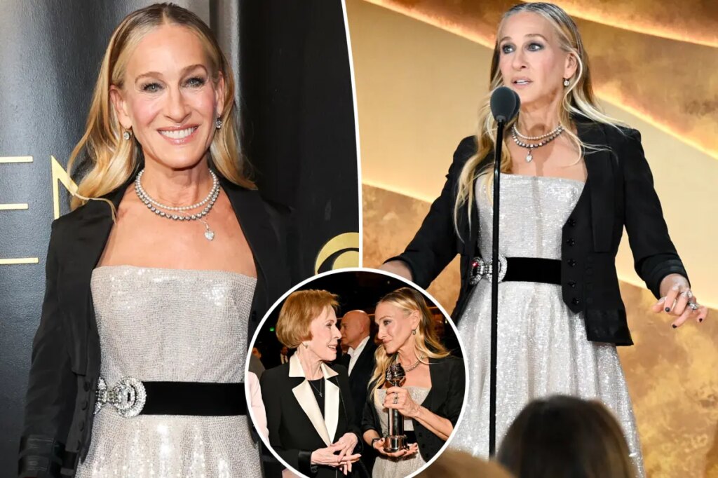 Sarah Jessica Parker reflects on 25 years of Carrie Bradshaw as she’s honored with 2026 Carol Burnett Award