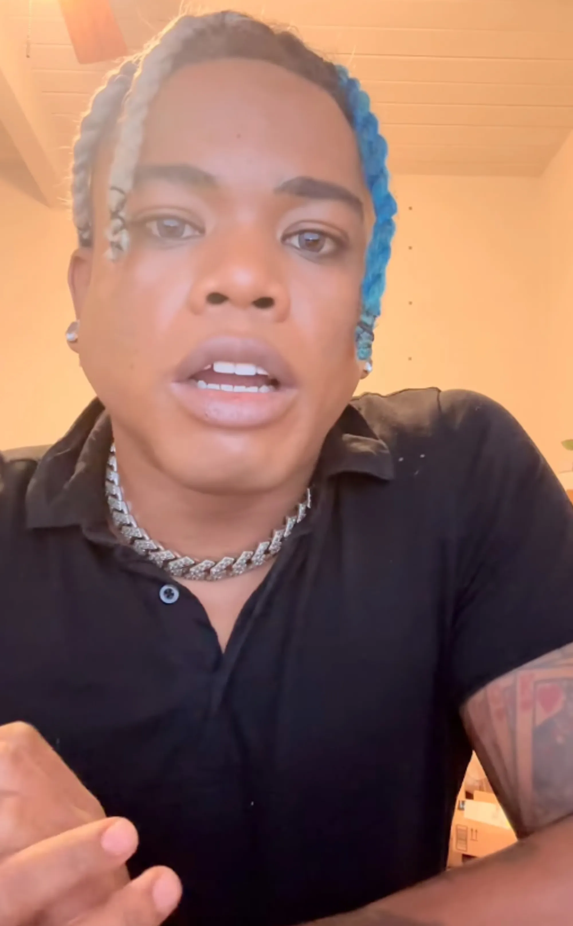 Brian King speaking in a video.