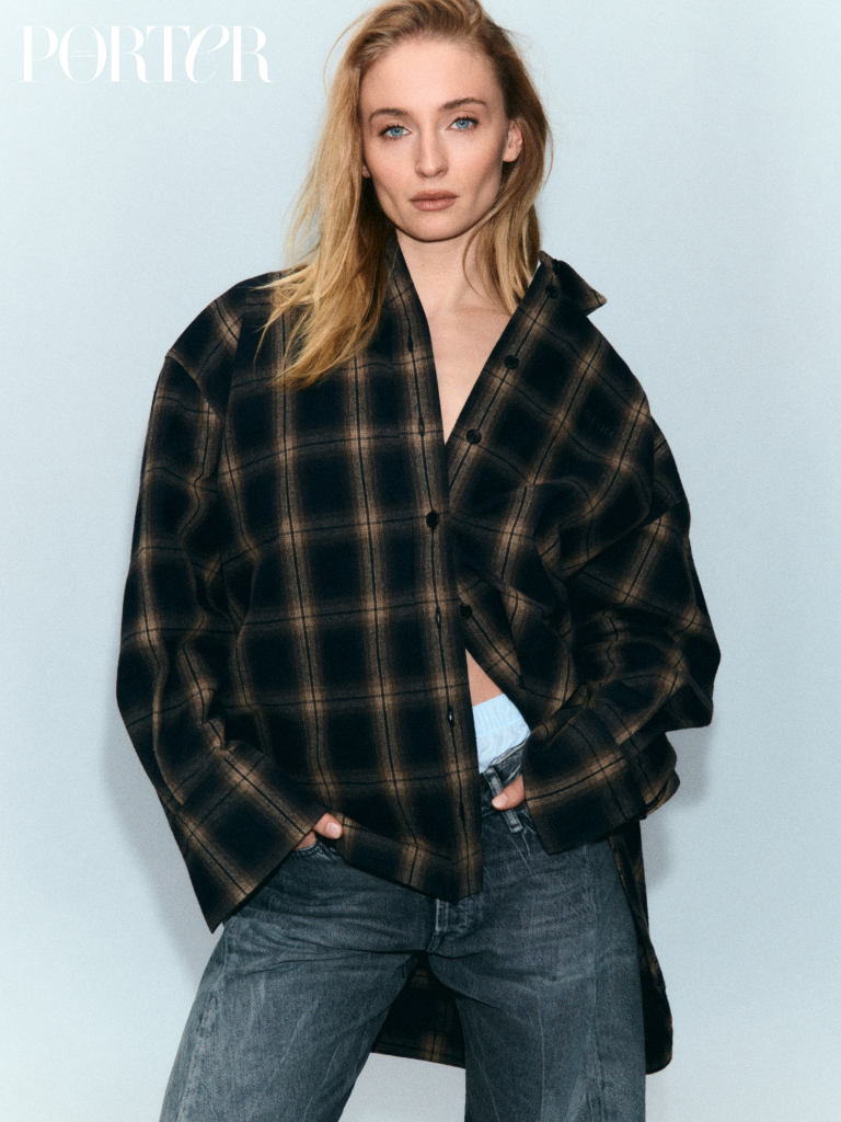 Sophie Turner for PORTER, January 2025.