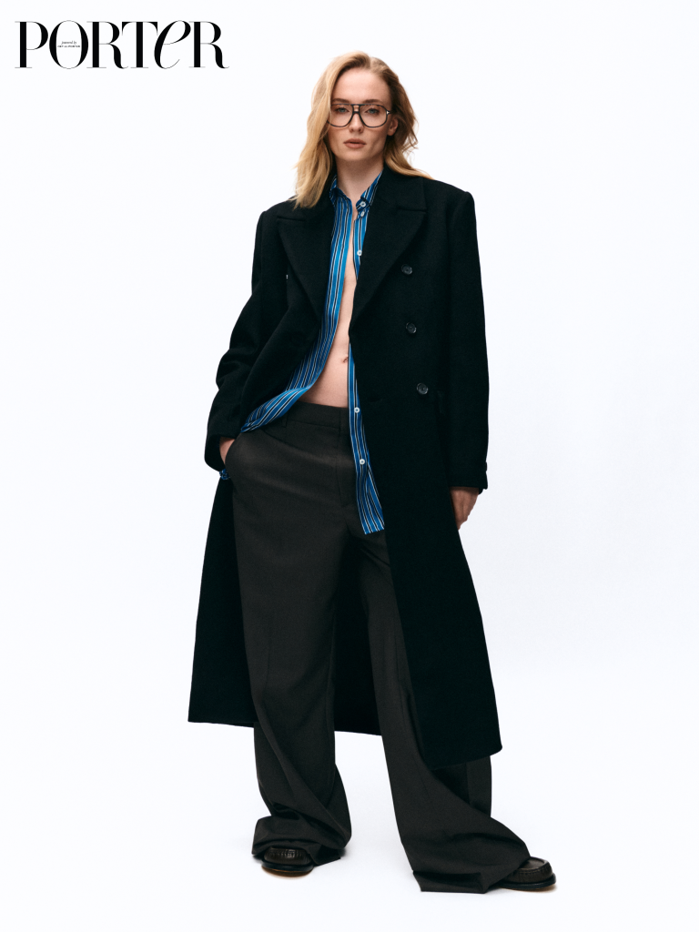 Sophie Turner for PORTER magazine.