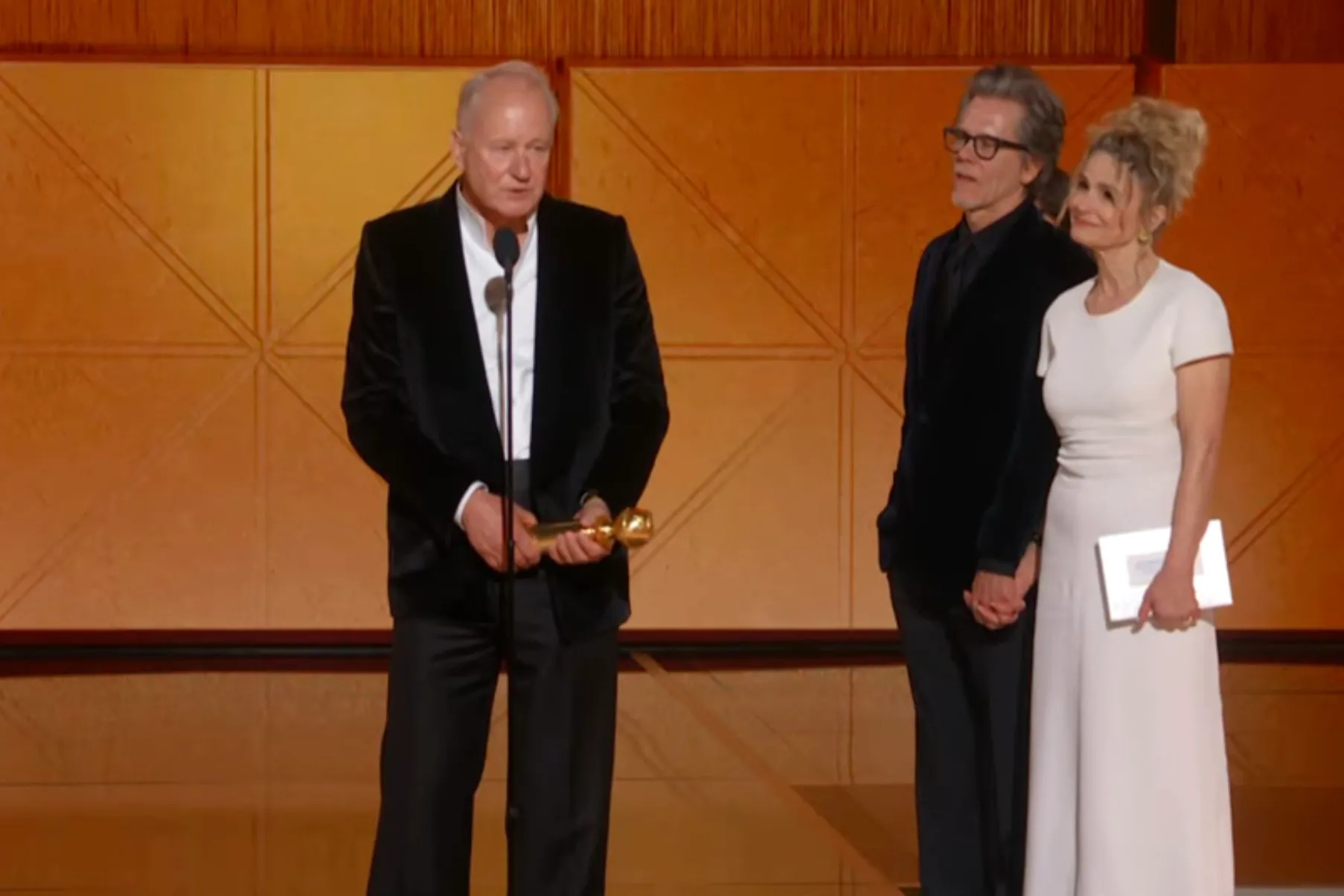 Stellan Skarsgard wins a Golden Globe for 