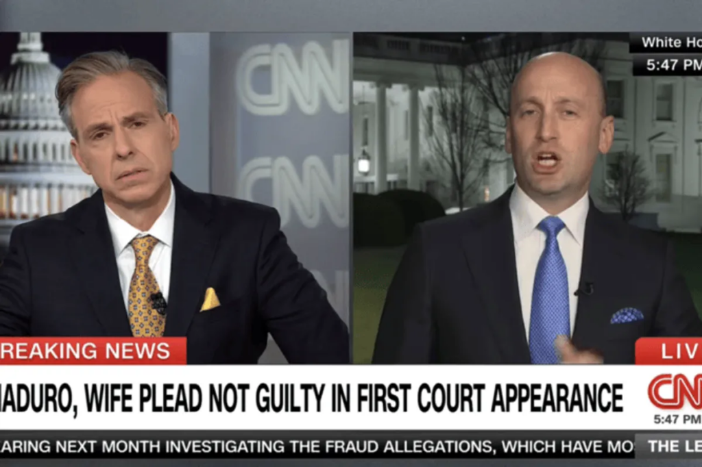 Stephen Miller snaps at Jake Tapper after ‘smarmy’ remark: ‘I was hoping you’d be better!’