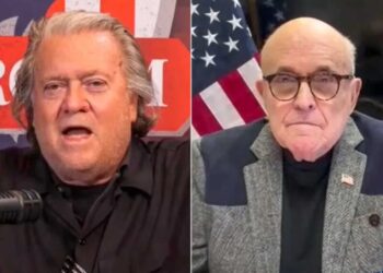 ‘It’s tradition!’ Steve Bannon whines after Rudy Giuliani snubbed from Mamdani swearing-in