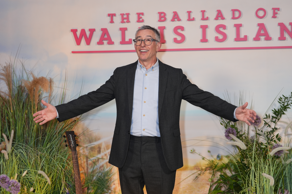 Steve Coogan attending the gala screening of The Ballad of Wallis Island, at the Ham Yard Hotel, London on May 28, 2025.
