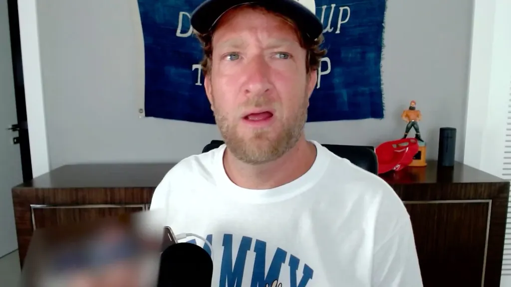 Dave Portnoy speaking directly to the camera.