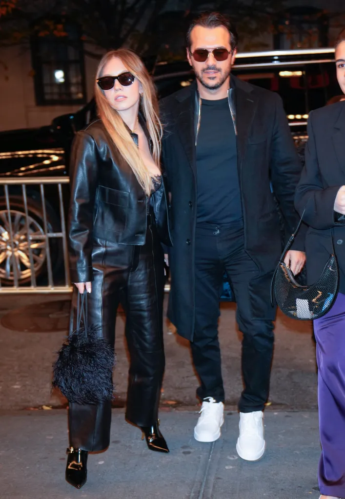 Sydney Sweeney and Jonathan Davino seen in New York City.