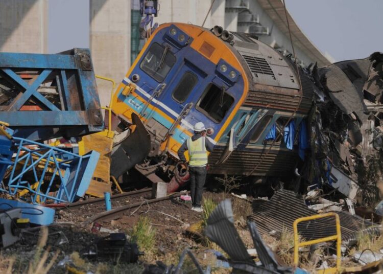 Many dead after crane collapses onto high-speed passenger train in Thailand