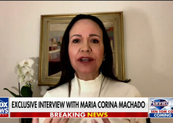 Venezuela’s Machado gushes over Trump while calling for new elections