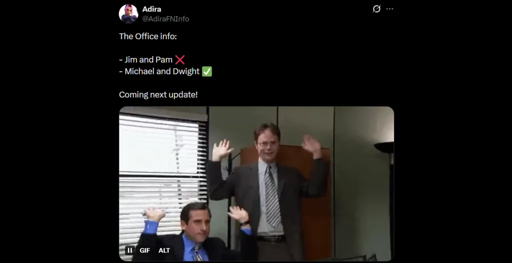 The Office Fortnite Skins Leaked