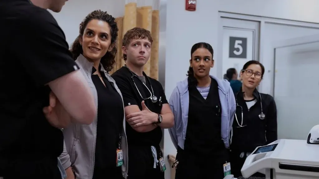 the-pitt-sepideh-moafi-gerran-howell-shabana-azeez-irene-choi-hbo-max