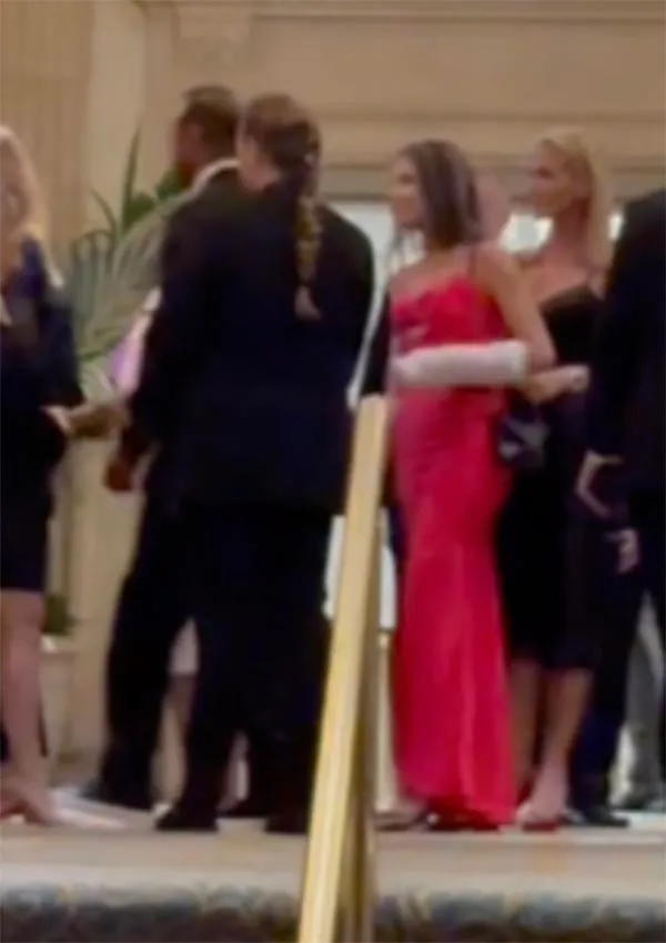 Kai Trump and Vanessa Trump at Tiger Woods' 50th birthday party.