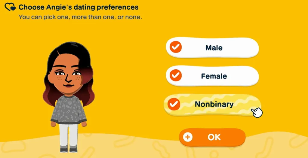 Tomodachi Life Same-Sex Dating Preferences