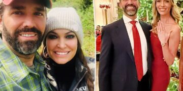 Donald Trump Jr.’s ex Kimberly Guilfoyle reacts to his engagement to Bettina Anderson