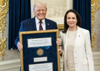 Nobel Doubles Down on No-Sharing Peace Prize Stance After Machado Gift to Trump: ‘Not Even Symbolically’