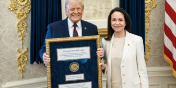 Nobel Doubles Down on No-Sharing Peace Prize Stance After Machado Gift to Trump: ‘Not Even Symbolically’