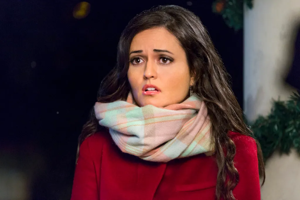 Danica McKellar in a scene from the 2015 movie 