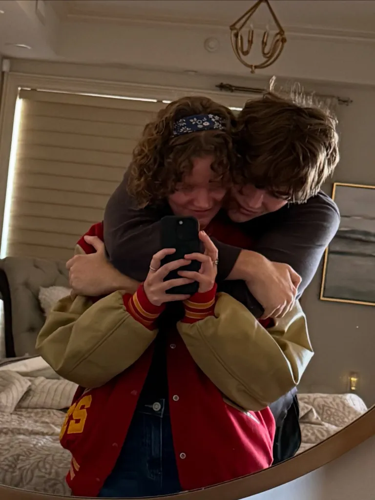 The couple celebrated their one year anniversary in November.