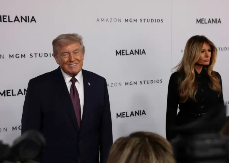 Trump hurls border czar under the bus at ‘Melania’ premiere