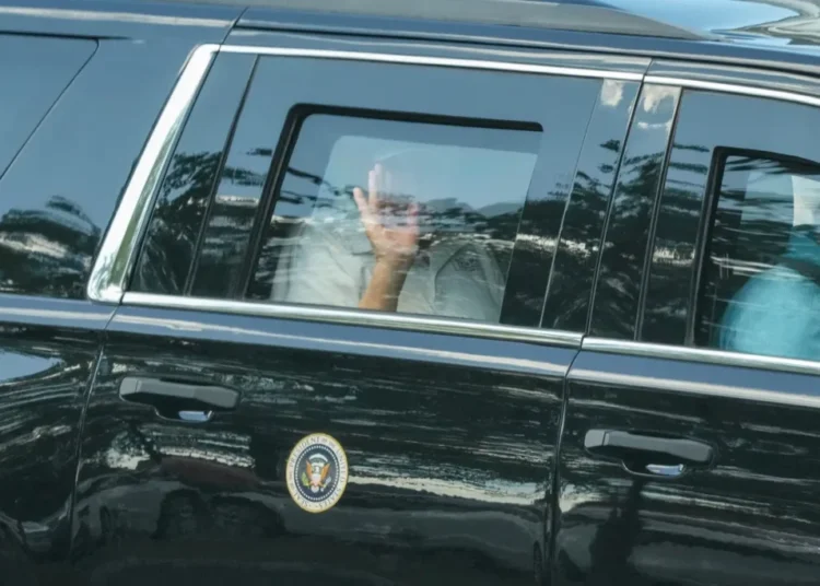 Trump makes post claiming ‘perfect health’ as speculation grows over president’s ‘decay’