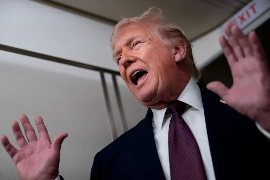 Trump’s ‘revealing’ answer about his economy stuns reporter