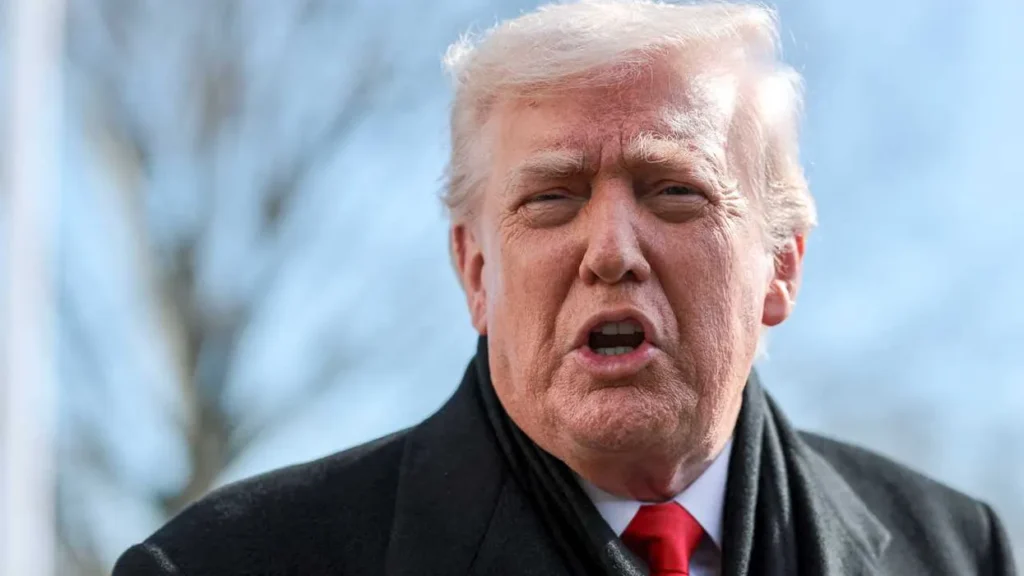 ‘What about the 2nd Amendment?’ Trump confronted as he repeats ‘you can’t have guns’ claim