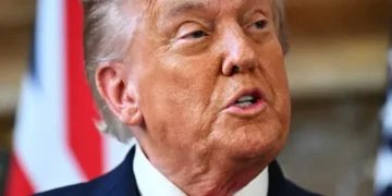 Markets meet Trump’s anniversary with dramatic plunge