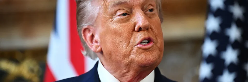 Markets meet Trump’s anniversary with dramatic plunge