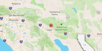 Magnitude 4.6 earthquake recorded near Indio