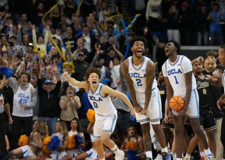 Donovan Dent and Tyler Bilodeau lead UCLA to stunning upset of No. 4 Purdue
