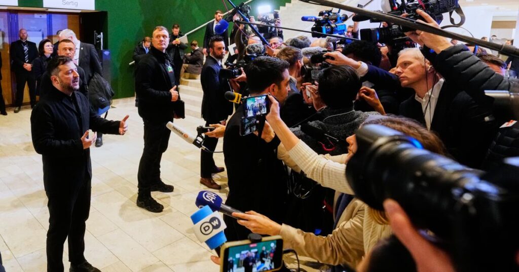 Russia, Ukraine and the U.S. are holding peace talks in Abu Dhabi