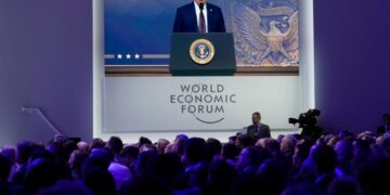 Trump set to lead largest-ever U.S. delegation to World Economic Forum in Davos next week
