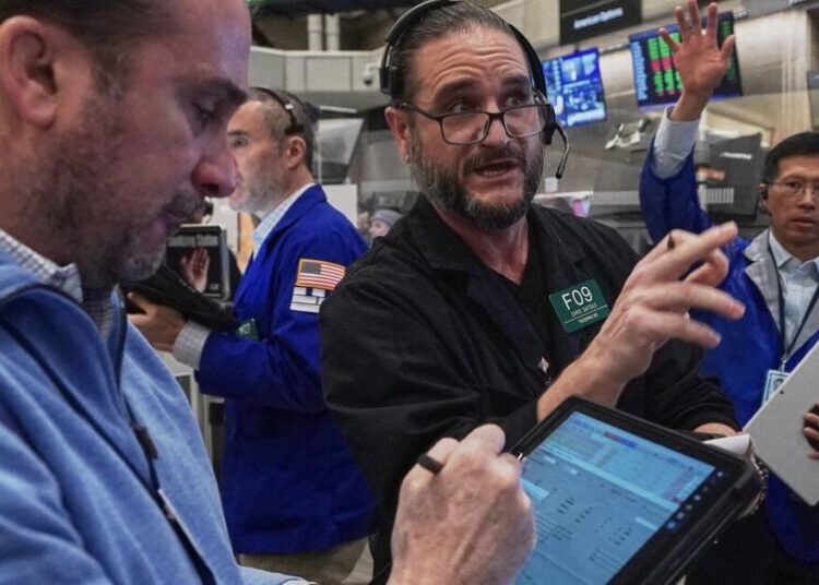 Wall Street drifts as Intel tumbles and gold’s price rises to another record