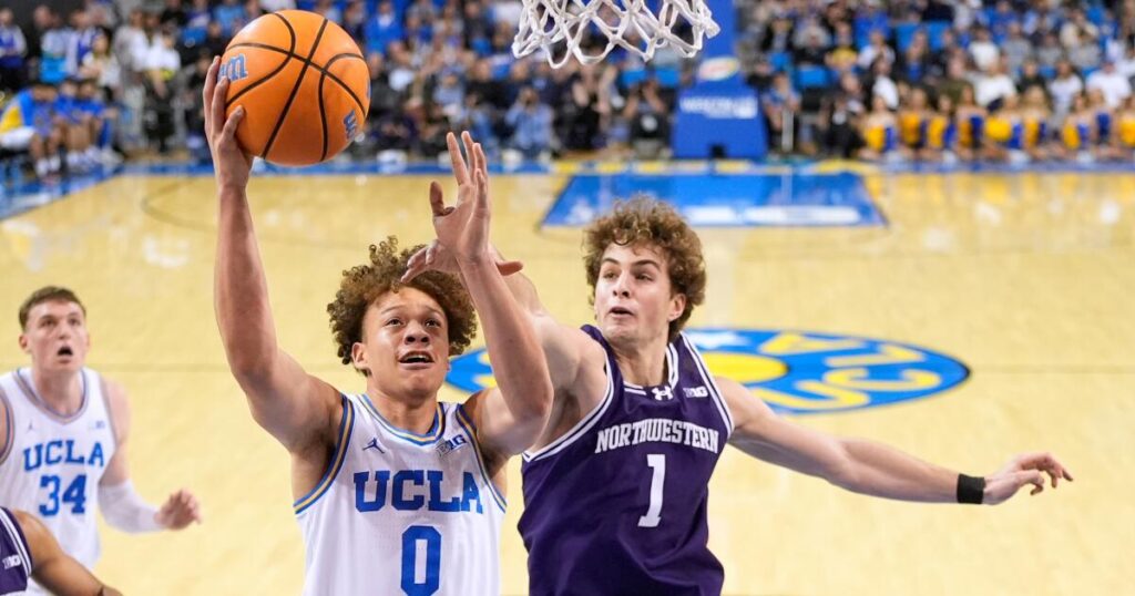Tyler Bilodeau and Trent Perry power UCLA to victory over Northwestern