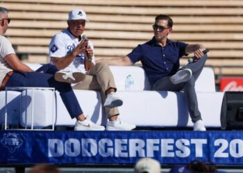 Haters beware! Villainous Dodgers begin three-peat quest with a party 