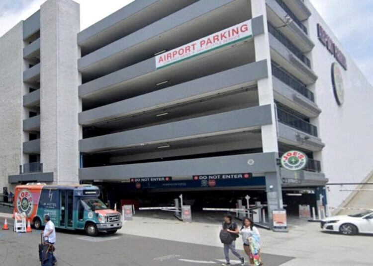 Man bound, robbed of jewelry at parking structure near LAX, police say