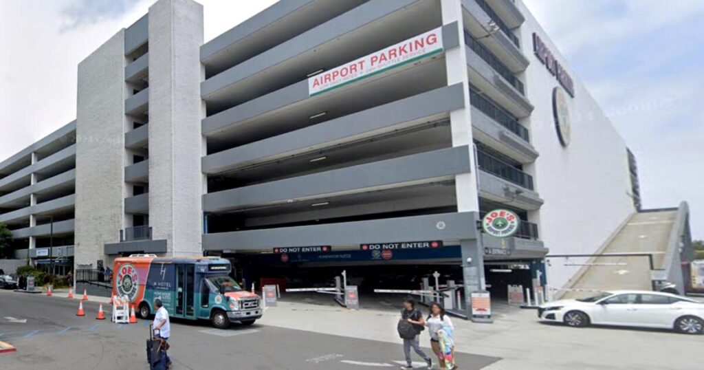 Man bound, robbed of jewelry at parking structure near LAX, police say