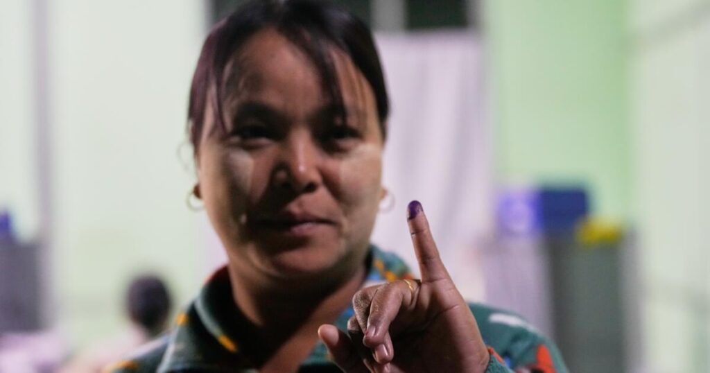 Myanmar holds its last election round, with the army already certain to keep control over government