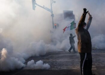 Protesters demand immigration agents leave Minneapolis after fatal shooting