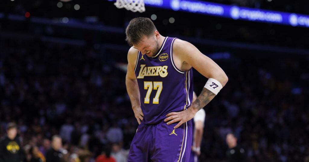Lakers star Luka Doncic to miss Saturday’s game at Portland