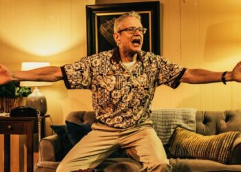 Justin Tanner plunges into family trauma in his solo show ‘My Son the Playwright’ at Rogue Machine