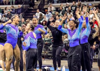 Jordan Chiles delivers perfect 10 on floor, helps UCLA gymnasts beat Michigan State