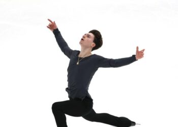 Maxim Naumov honors his late parents as he earns spot on Olympic figure skating team