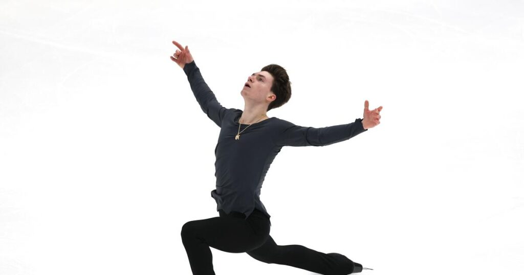 Maxim Naumov honors his late parents as he earns spot on Olympic figure skating team