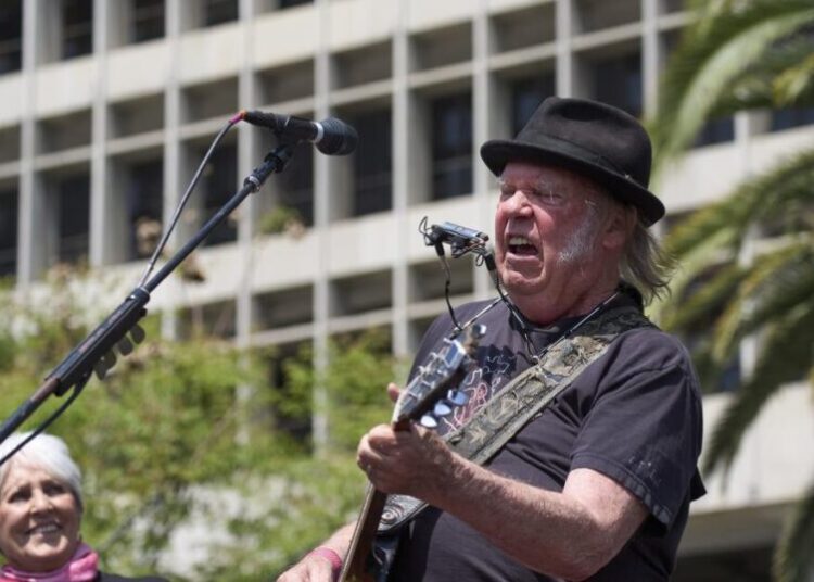 To take the edge off world events, Neil Young gives Greenlanders access to his entire music catalog