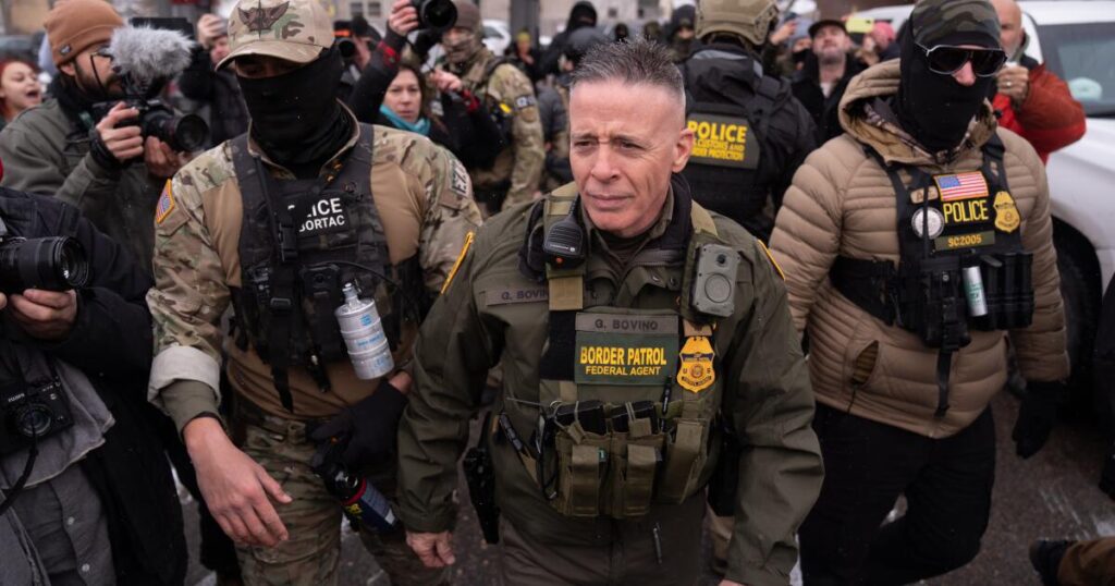 Bovino was the face of Trump’s hardline immigration raids. Now his future is in question