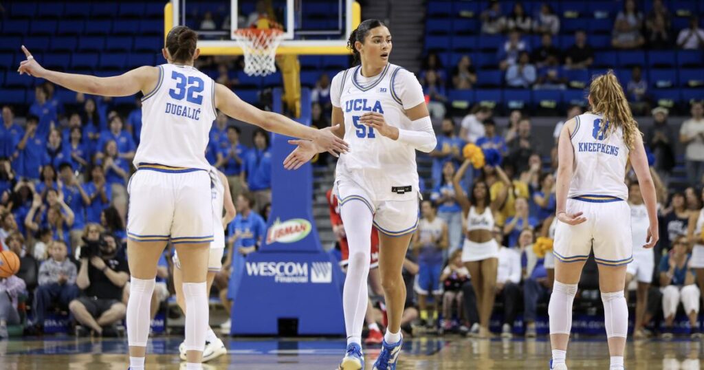 No. 3 UCLA women crush No. 12 Maryland for its 11th straight win