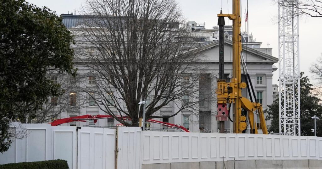 White House says it wasn’t economical to save East Wing during ballroom construction
