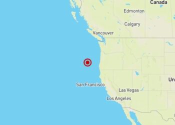 Magnitude 6.0 earthquake recorded off Oregon