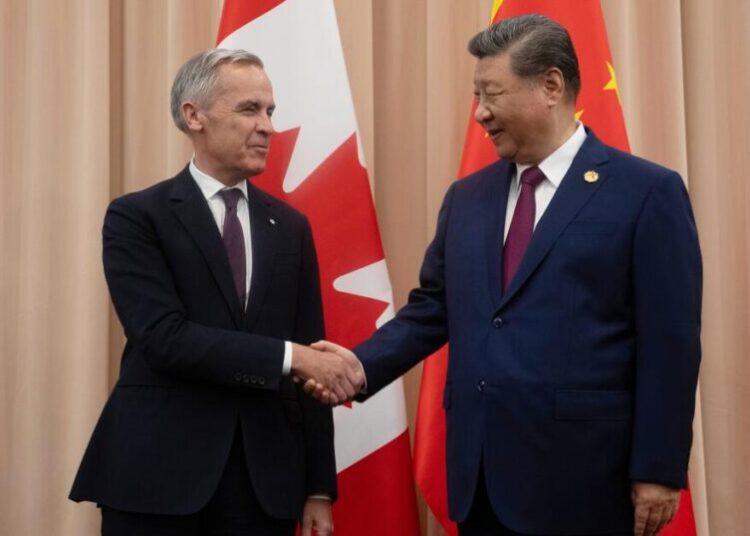 As Canada tries to reduce its dependence on the U.S., its leader will visit China to rebuild ties
