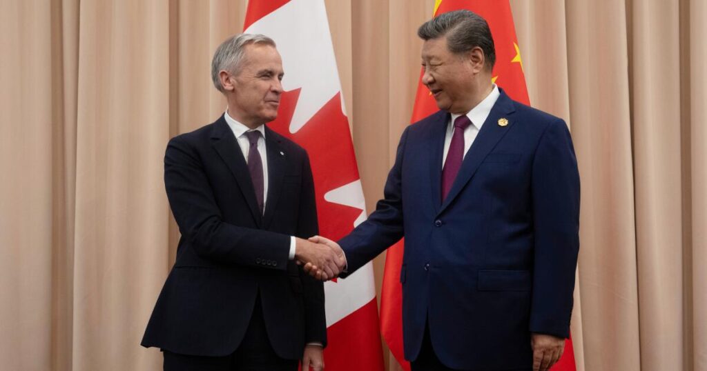 As Canada tries to reduce its dependence on the U.S., its leader will visit China to rebuild ties